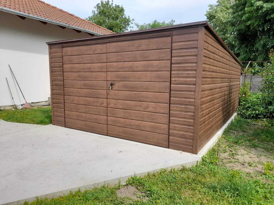 Garaże Blaszane Łódź Sieradz Wieluń 3x5 4x6 6x5 6x6 Producent