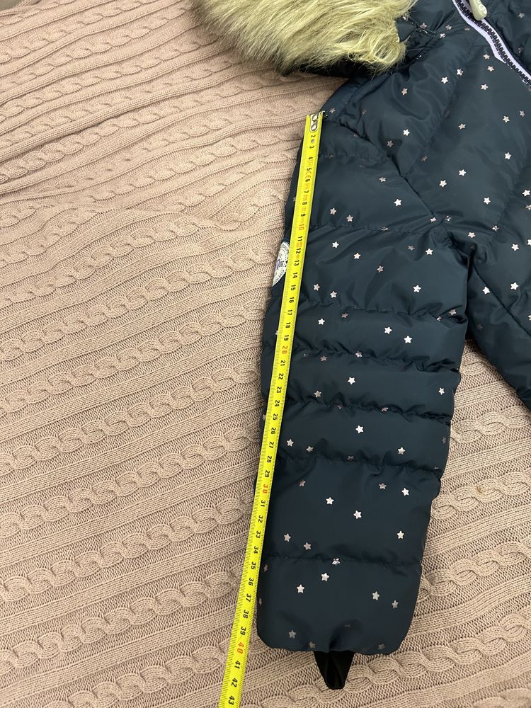 Пуховик зимова куртка для дівчинки 3-5 років