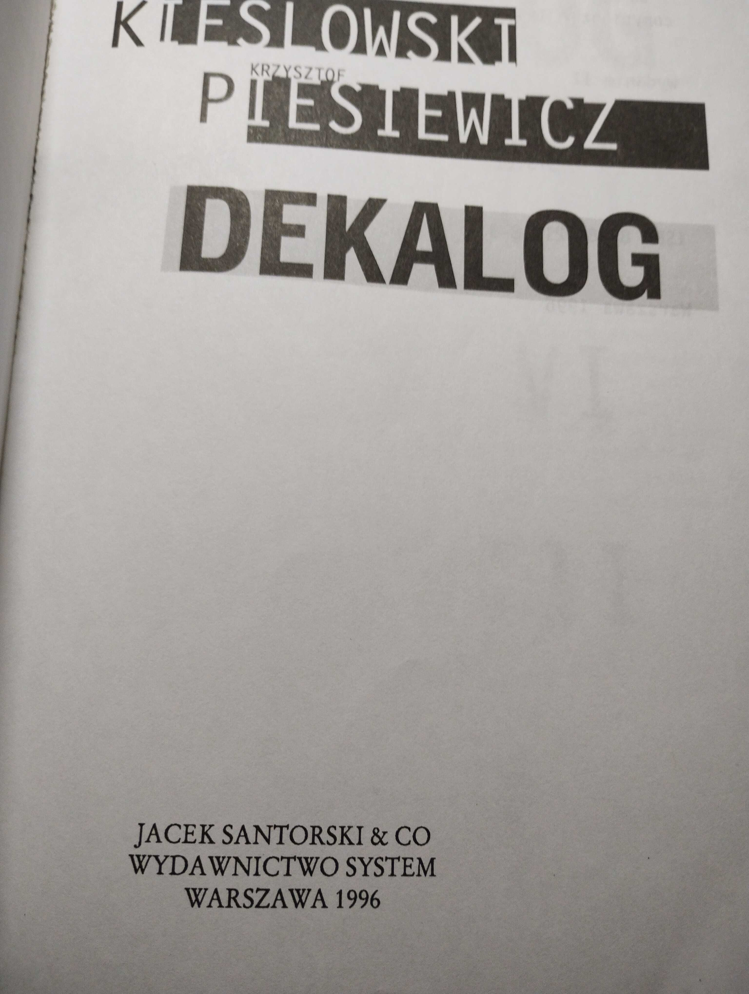 Krzysztof Kieślowski & Krzysztof Piesiewicz – Dekalog