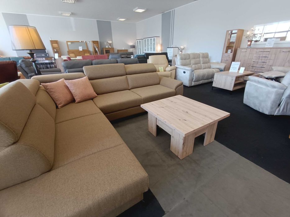 Nowy Narożnik SIELLA  240x280cm Tkanina, OUTLET -28% Producent PYKA