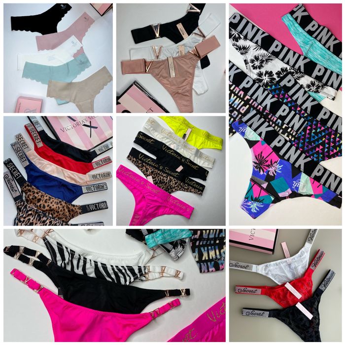 Труси жіночі опт Стринги Трусики victorias secret ОПТ