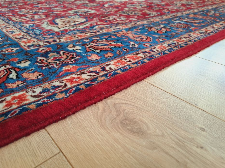 Cudny Irański Kashan ręcznie tkany wełniany dywan 301x201cm nr 1531