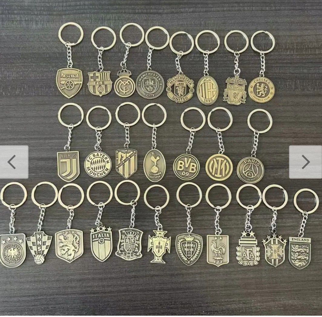 Brelok do kluczy BVB Menchester Real Barcelona Chelsea Bayern PSG