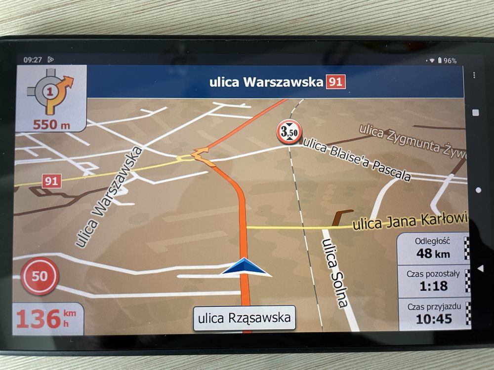 Igo primo truck 8 cali TIR ciężarówka lenovo