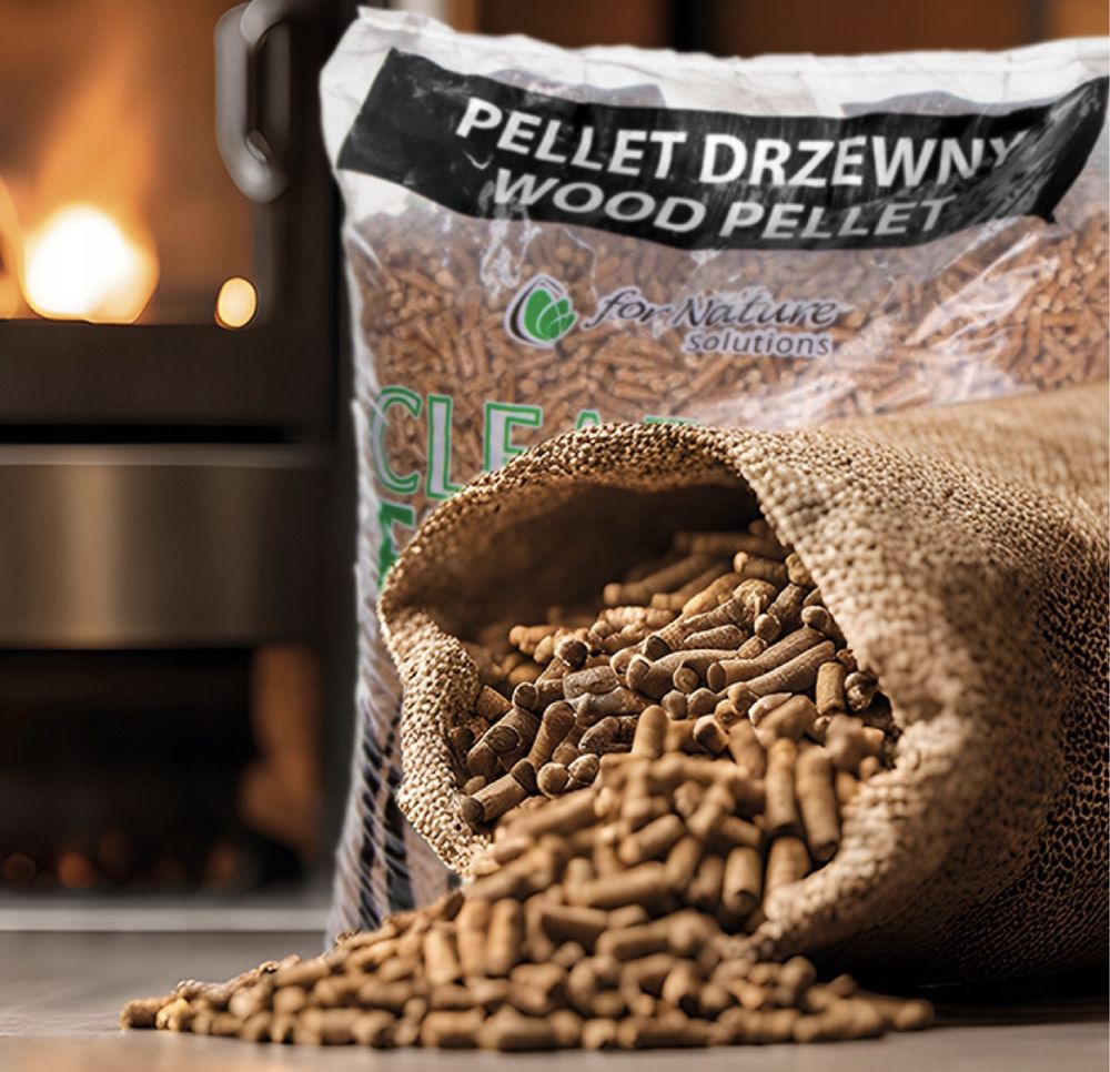 Pellet CLEAR ENERGY EN Plus A1 ,Din Plus.Walbrzych i okolice.Transport
