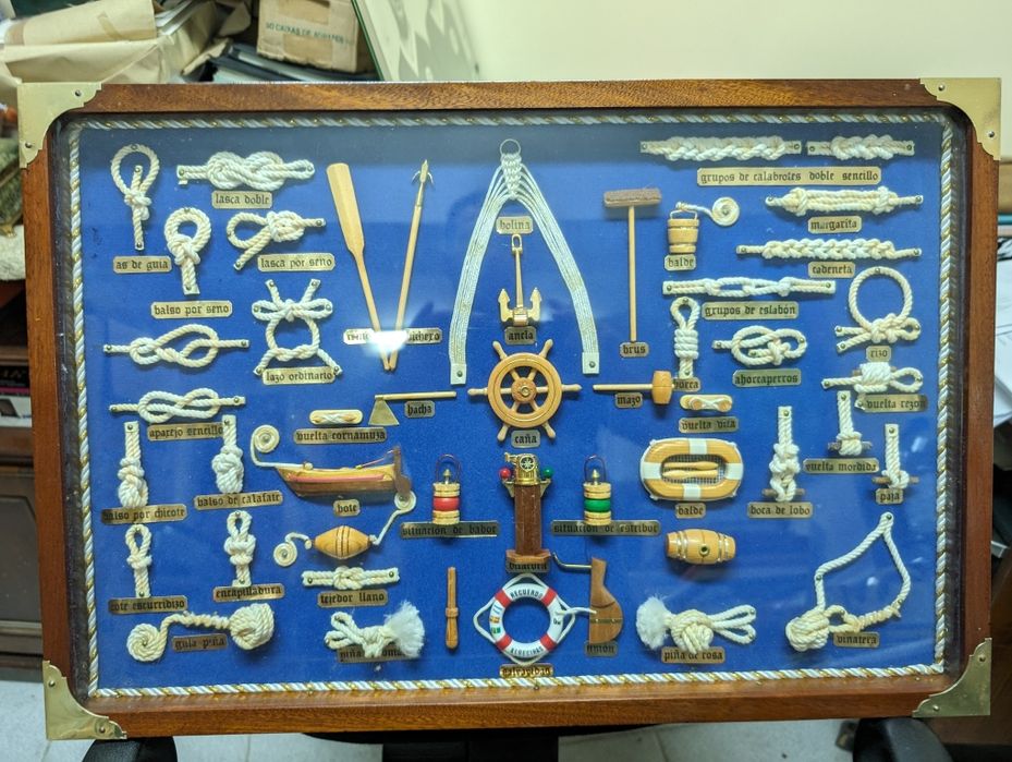 Quadro nós de marinheiro