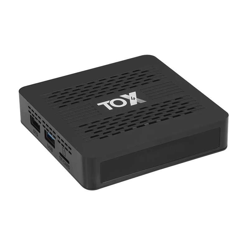 Смарт ТВ приставка TOX4 4/32 Гб Smart TV Box Android 13