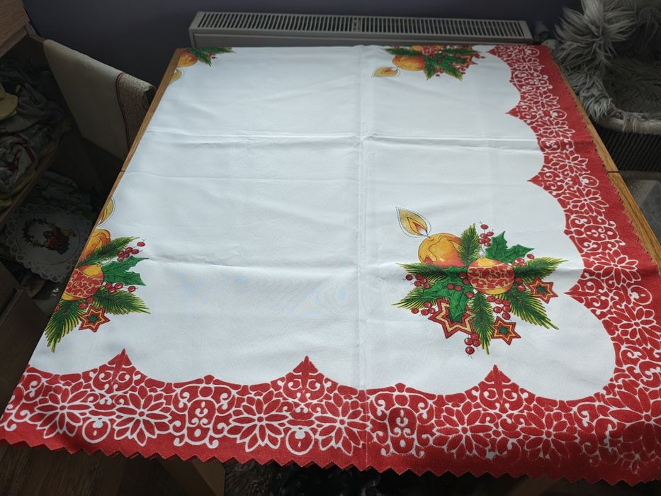 Nowy obrus świąteczny na Boże Narodzenie