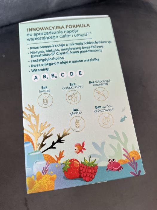Revolife omega squad kwasy omega 3 6 DHA dla dzieci do picia 30sz nowe