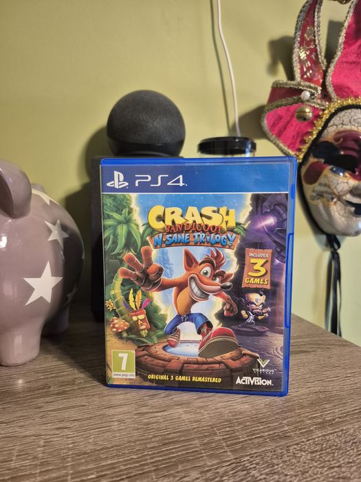 Crash Bandicoot Nsane trilogy na PlayStation 4 Ps5
