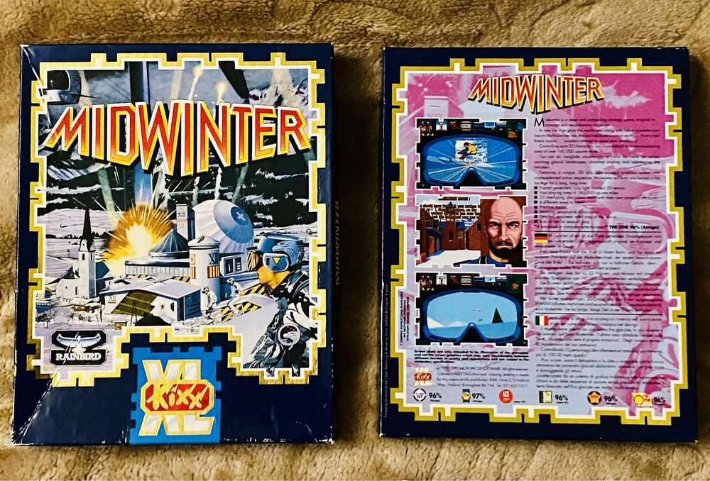 AMIGA - Gra MIDWINTER | Pełen pudełkowy komplet