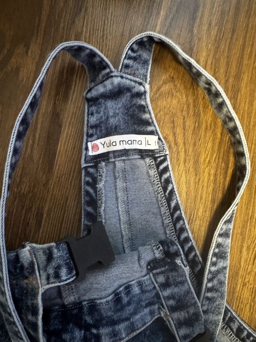 Стильний брендовий джинсовий комбінезон