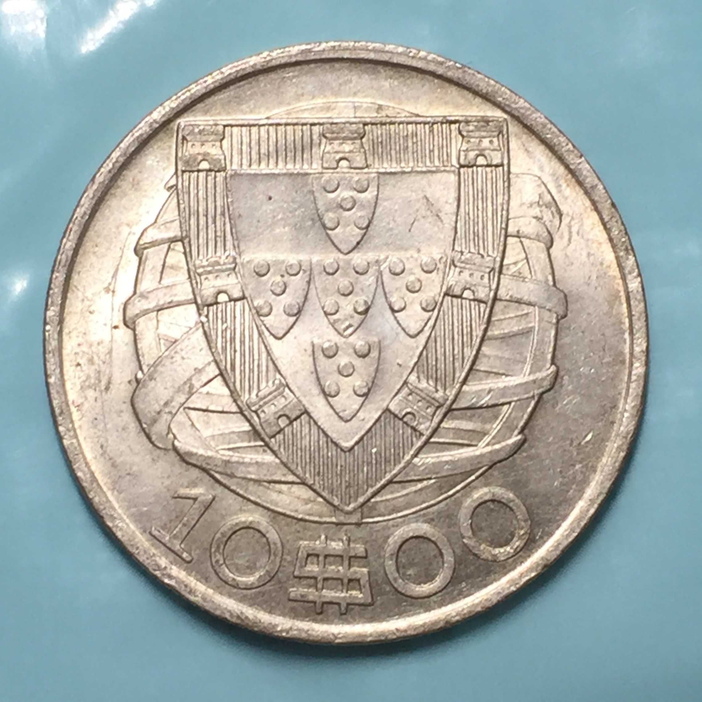10 Escudos 1942 - prata - R A R A