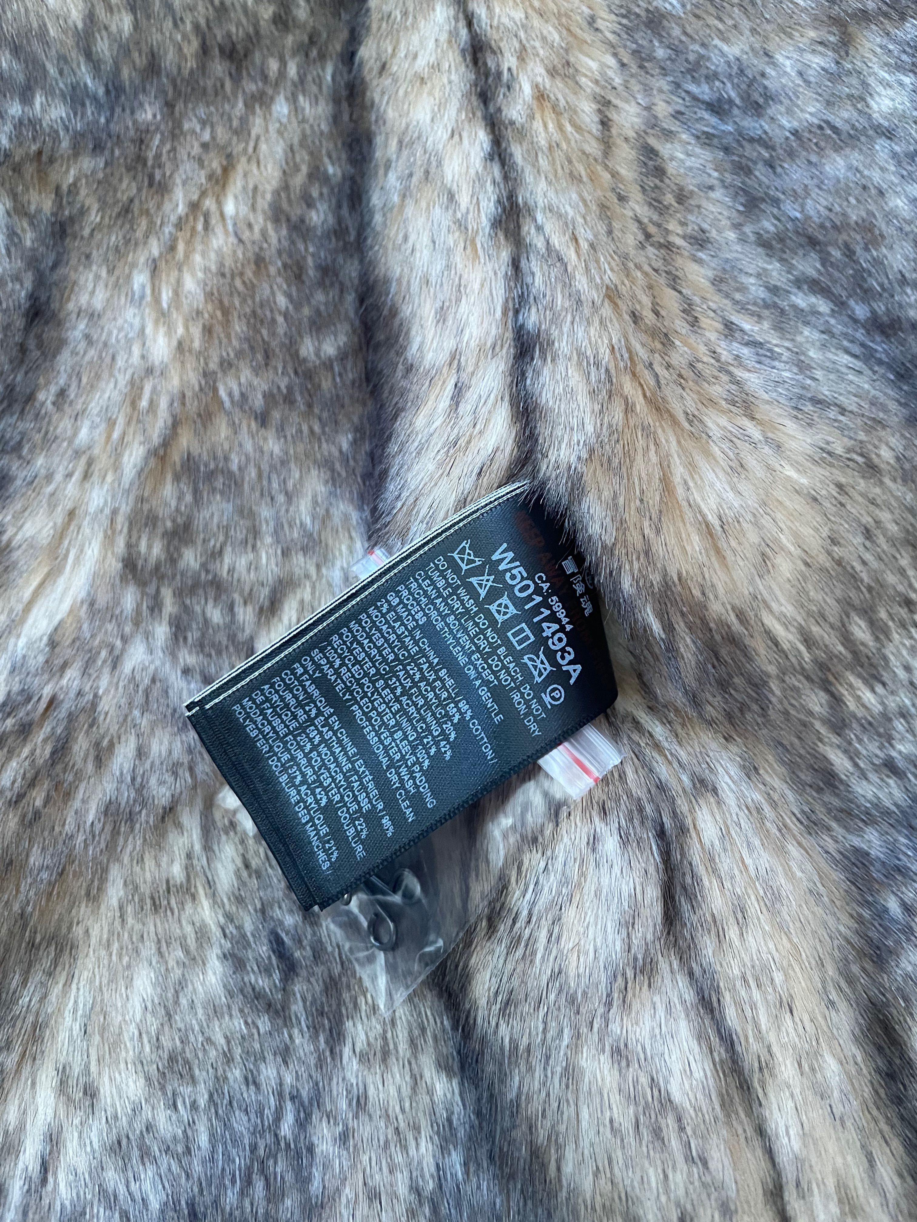 Superdry Afghan Coat futerko kurtka płaszcz z futrem retro hippie boho