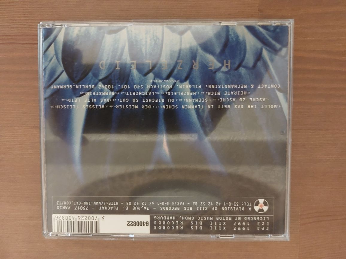 CD " Herzeleid " Rammstein 1995 (Como Novo)