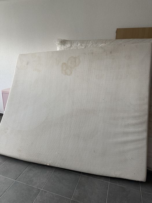 Colchão de espuma, firme/branco, 140x200 cm IKEA