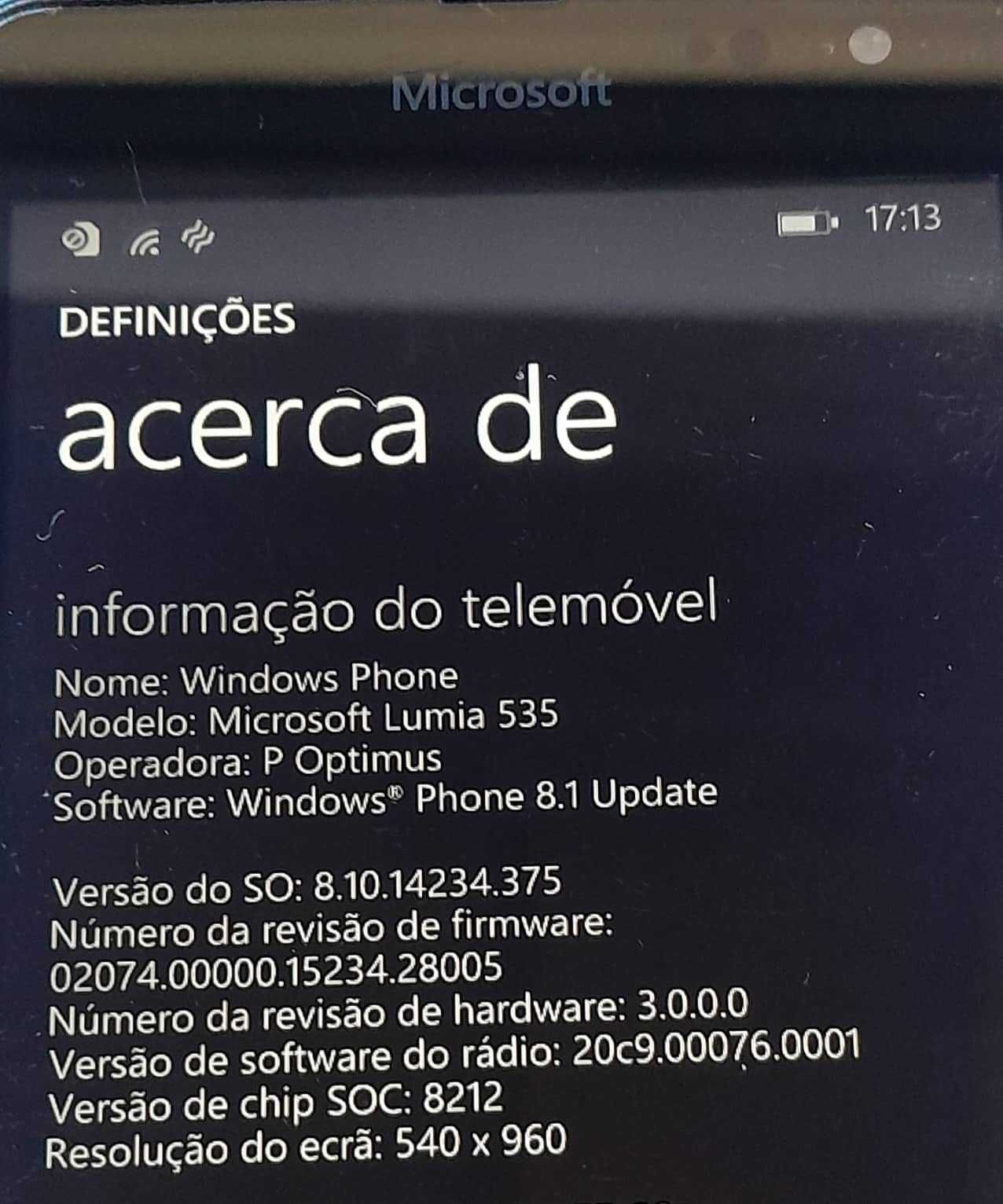Nokia Lumia 535  Usado