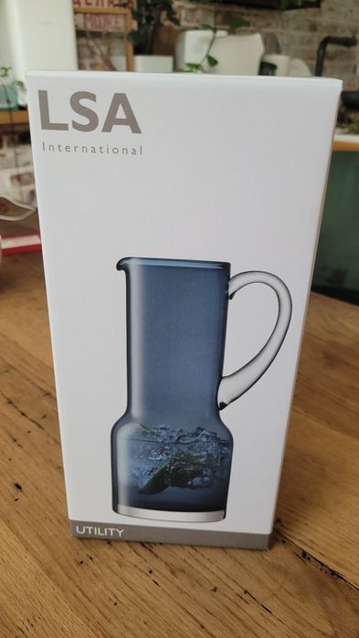 Кувшин LSA International Utility 1,36 л синий. графины.
