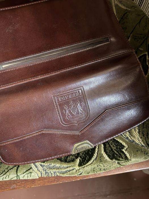 Шкіряна чоловіча барсетка