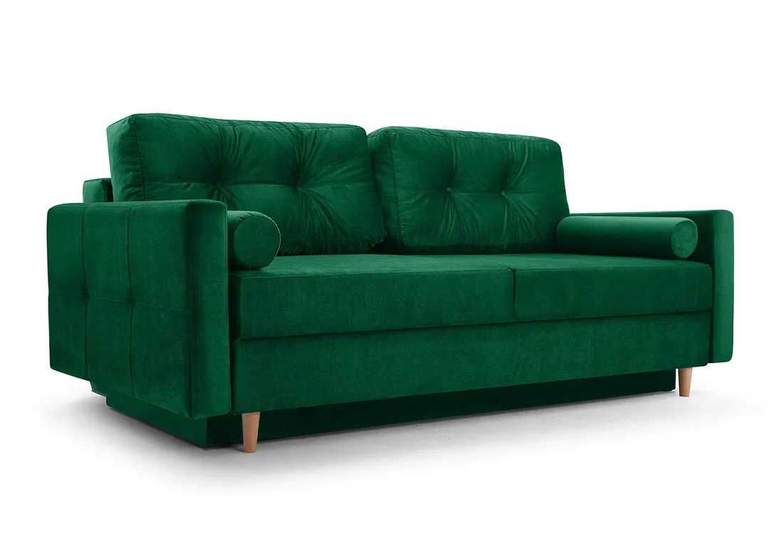 Piękna kanapa LUIZA styl skandynawski funkcja spania różne kolory