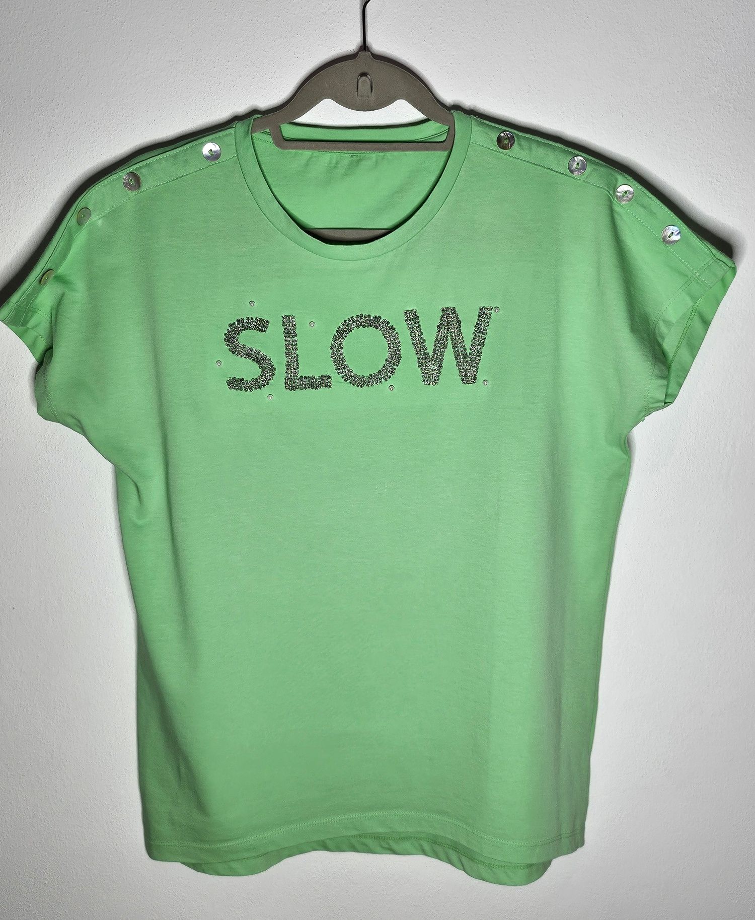 T-shirt verde tamanho M