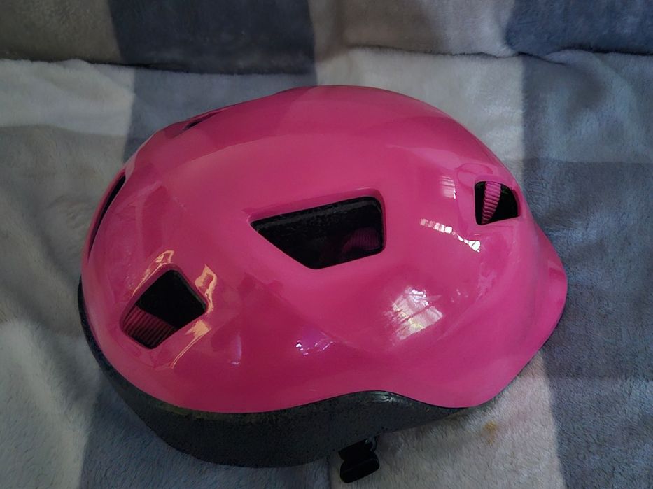Capacete criança rosa