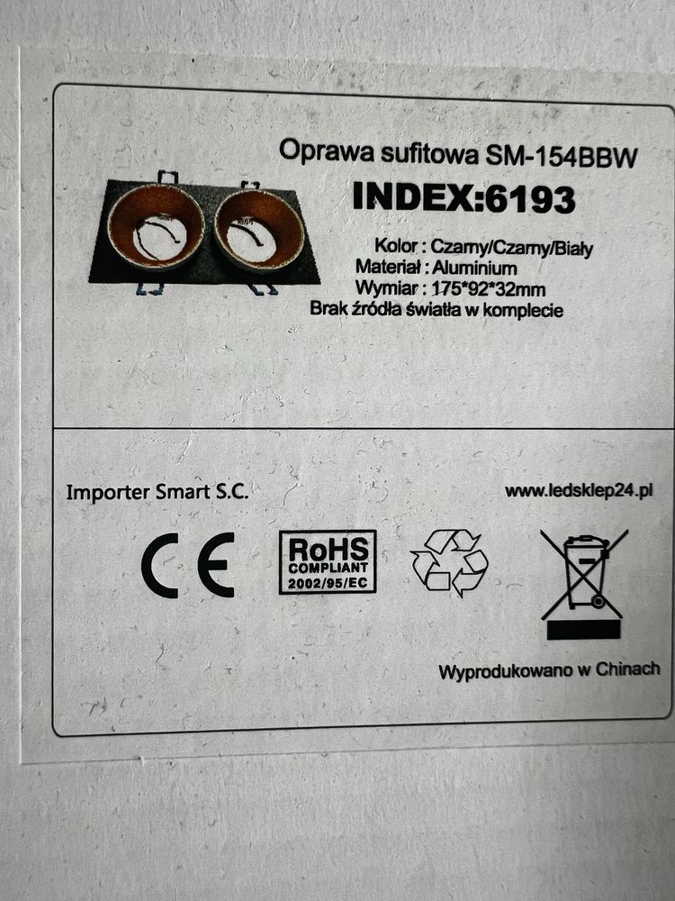 Oprawa sufitowa, halogen, lampa