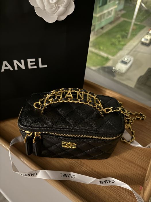 Сумка Chanel чорна 17 розмір