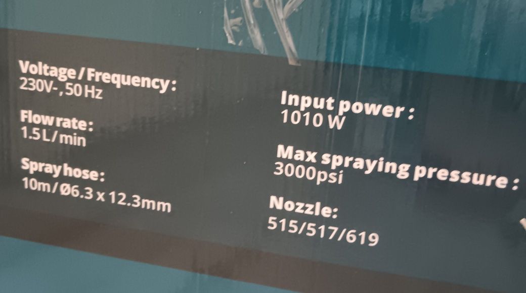 Elektryczny agregat malarski HBM Airless 1010W – nowy, nieużywany
