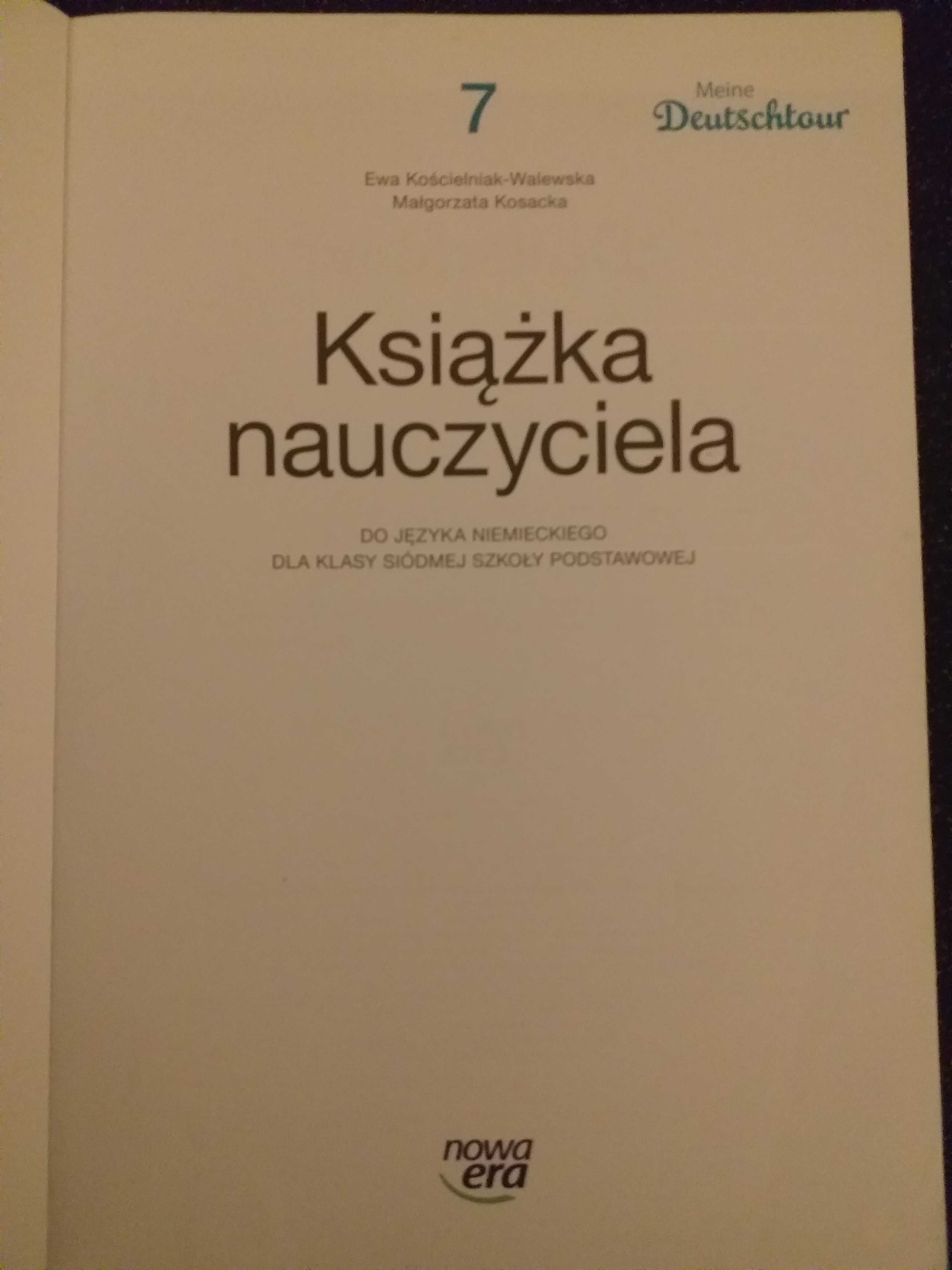 Książka nauczyciela Meine Deutschtour 7