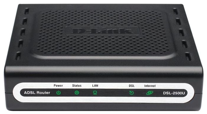 Маршрутизатор (модем/роутер) D-Link DSL-2500U