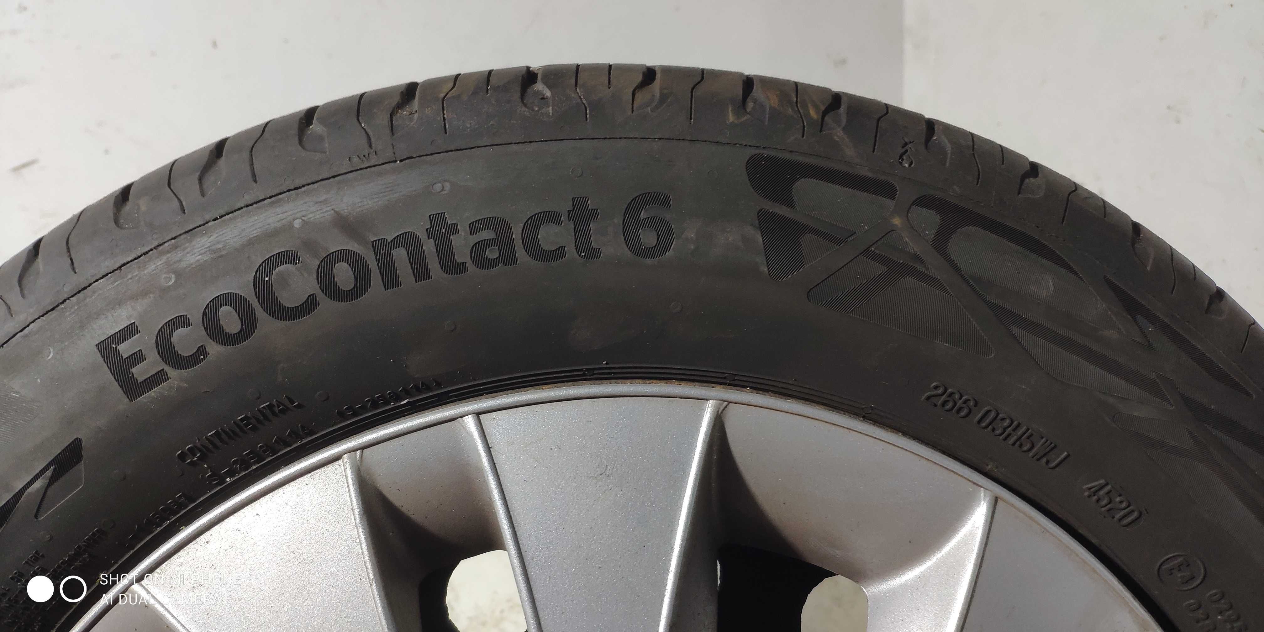 Koła opony felgi 195/60R15 CONTINENTAL lato 4x114,3 15 stalowe komplet