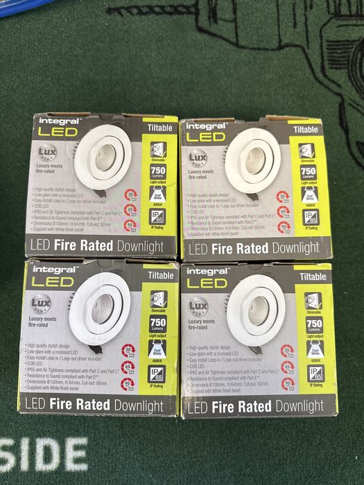 Led downlights, x4 Top qualidade IP65!
