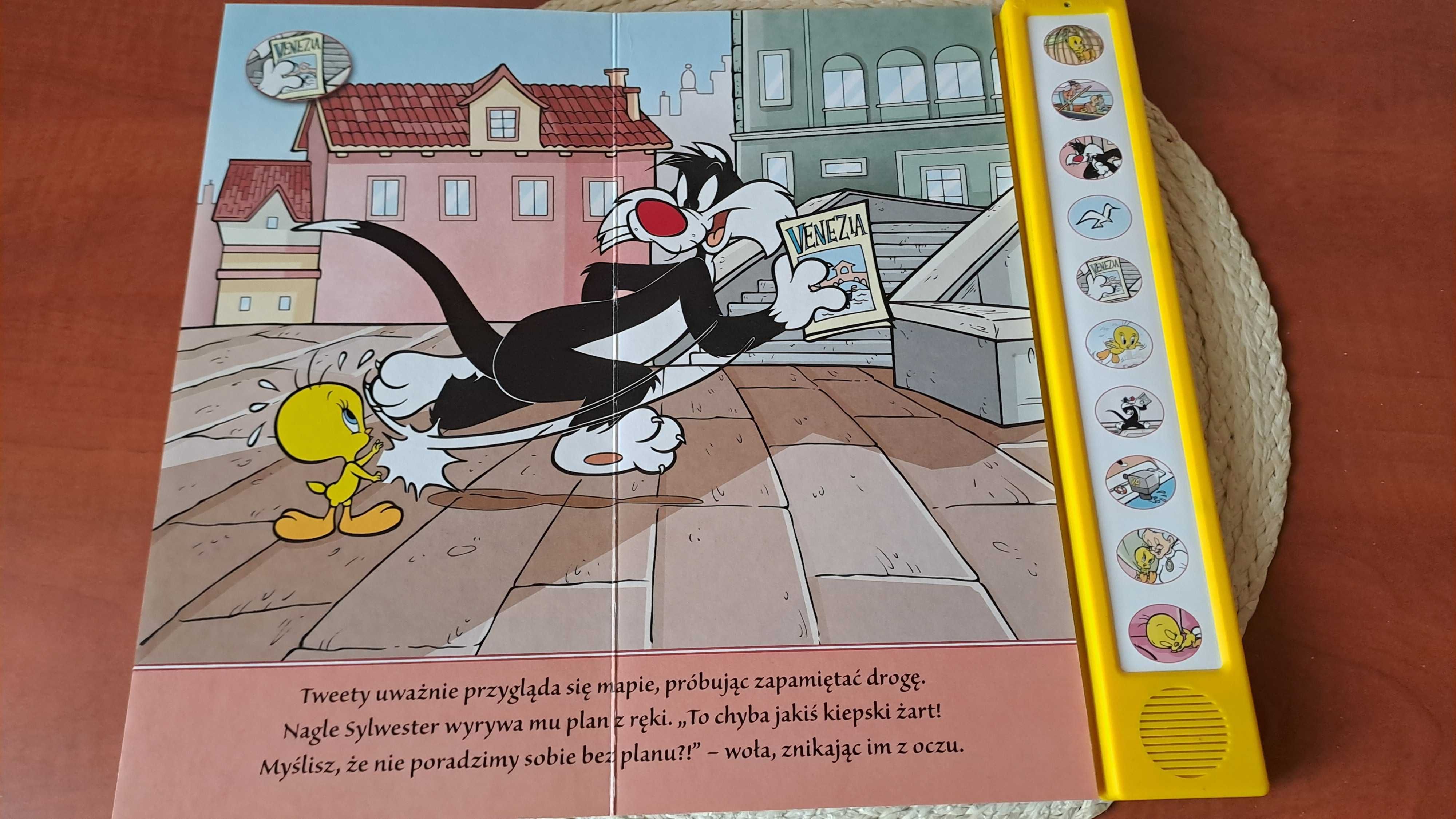 Looney tunes Moja książeczka dźwiękowa.