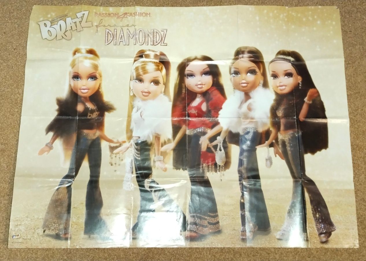 Плакат братс, bratz, moxie. Ціна за 1шт.