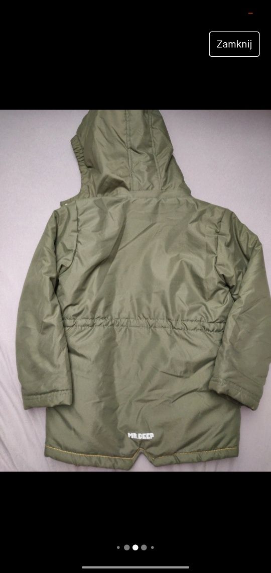 Komplet kurtka i bluza chłopięca 5.10.15 na 104 cm