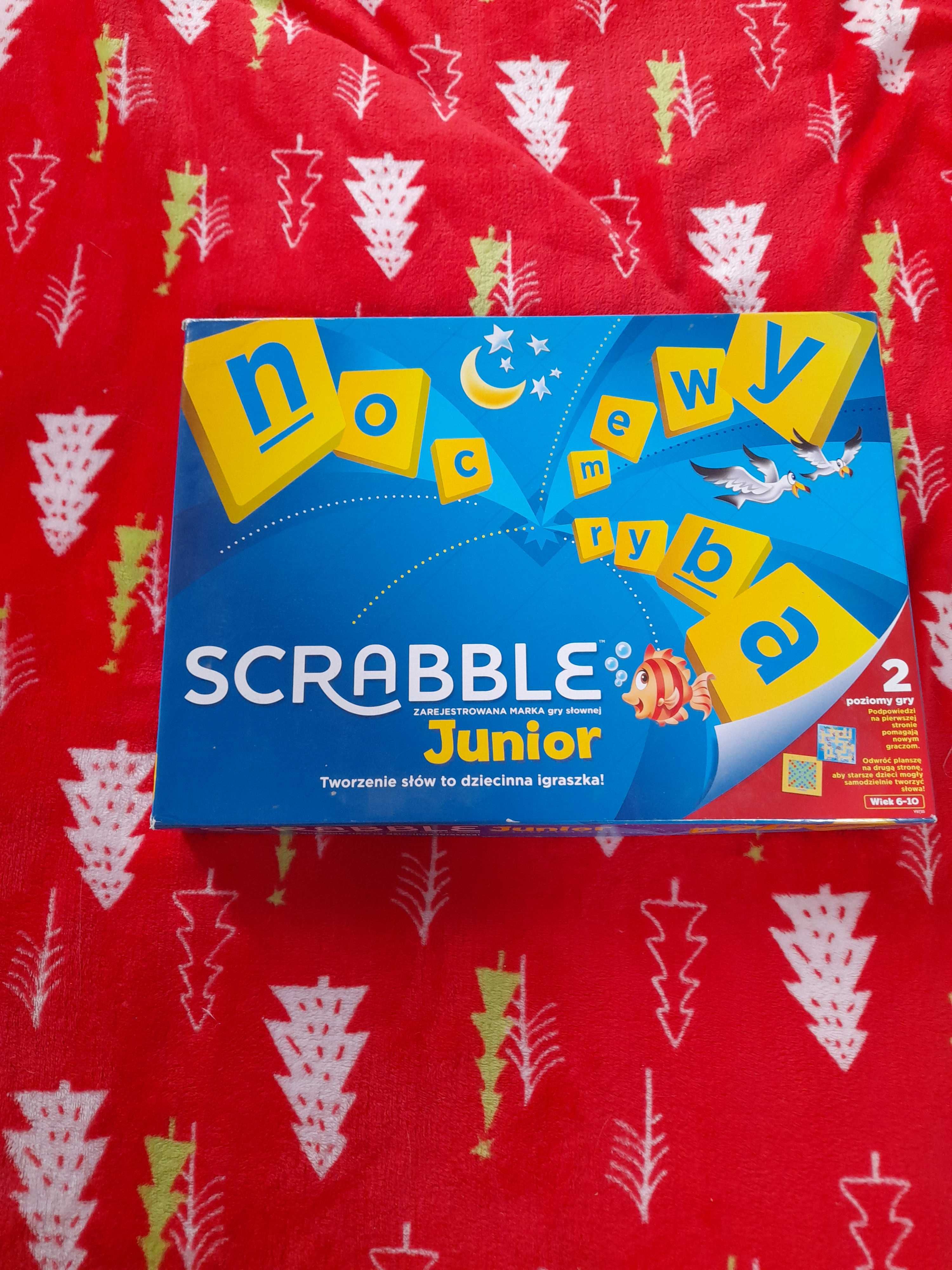 Planszówka: scrabble junior