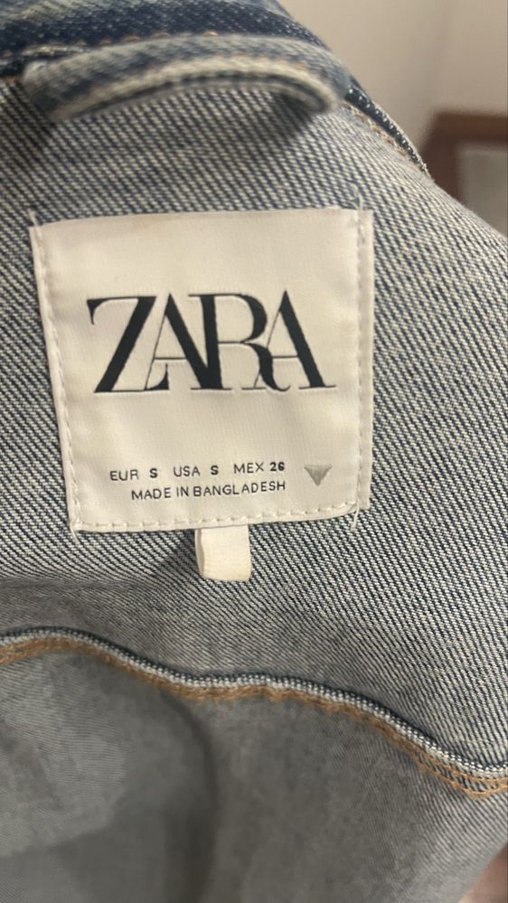 Casaco de ganga ZARA