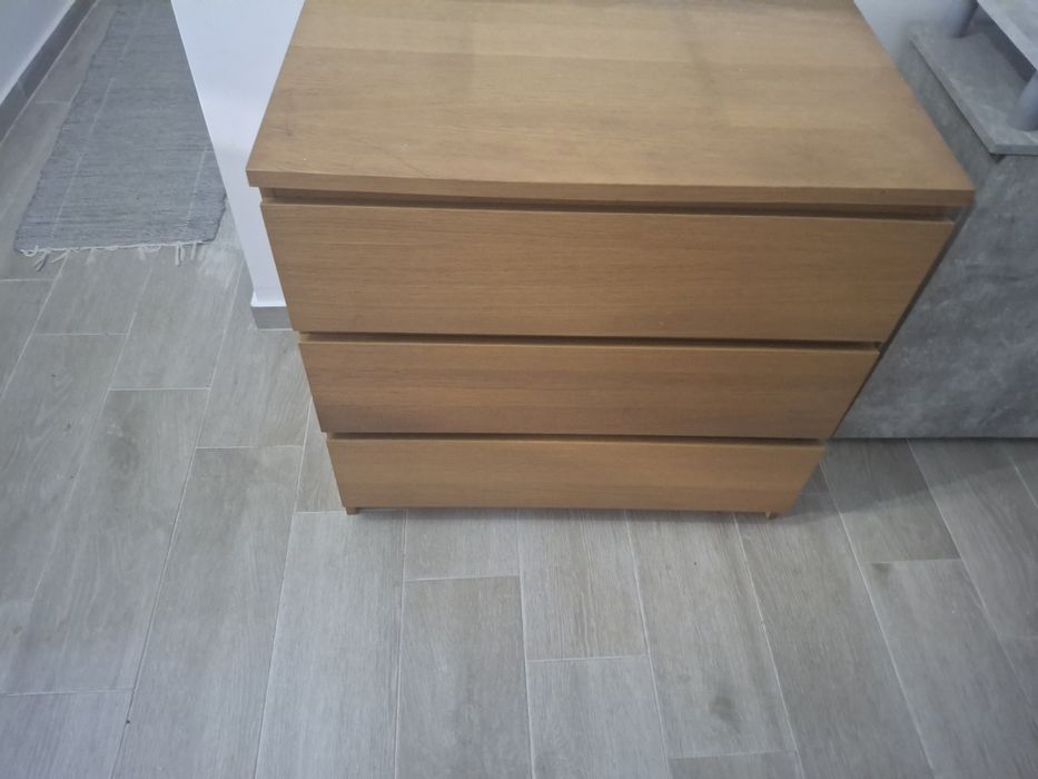 Cómoda de 3 gavetas