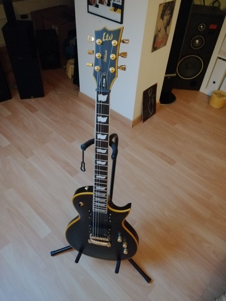 ESP LTD EC 1000 Deluxe uma pérola do rock & roll excelente estado