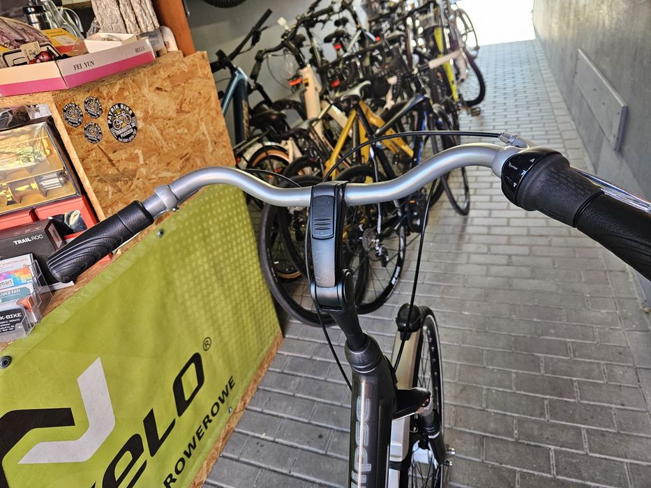 GAZELLE eclipse  rower miejski damski 8 biegów NEXUS prądnica amor 28