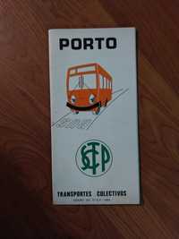 Porto - transportes colectivos edição do S.T.C.P. 1980ĵ