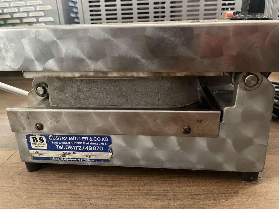 Професійна машина для запаювання лотків - ALIMEX/Gustav Müller