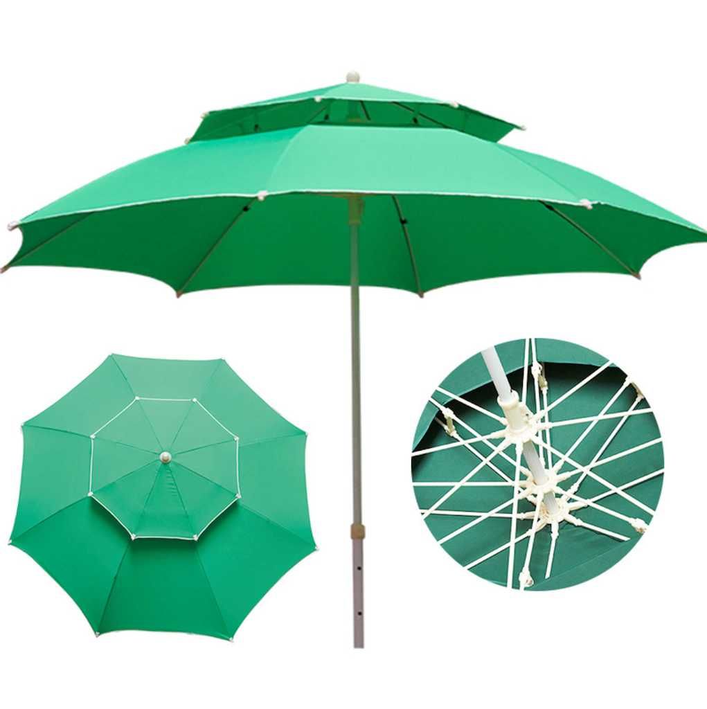 Парасолька парасолька Антивітер посилений з подвійним куполом 2.5 м