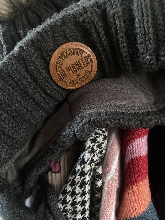 Супер теплий набір на зиму для хлопчика. шапочка на завʼязках + хомут