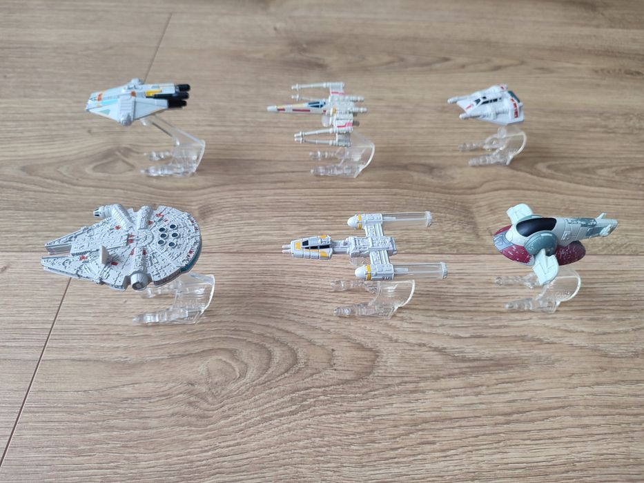 Kolekcja statków Star Wars, Hot Wheels- m.in Sokół Millennium, Ghost