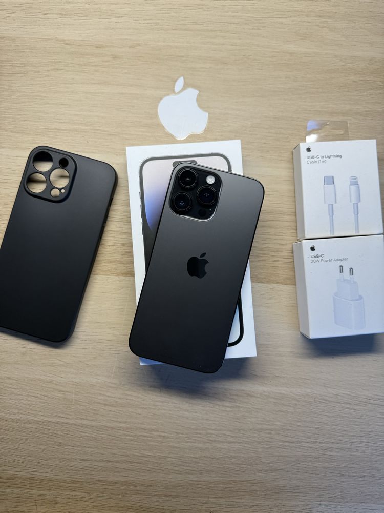 iPhone 14 Pro Max 256gb czarny bateria 100% komplet