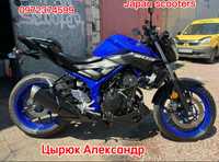 Японский мотоцыкл Yamaha MT03 5000км