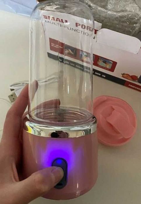 Аккумуляторний, портативний USB блендер, шейкер.