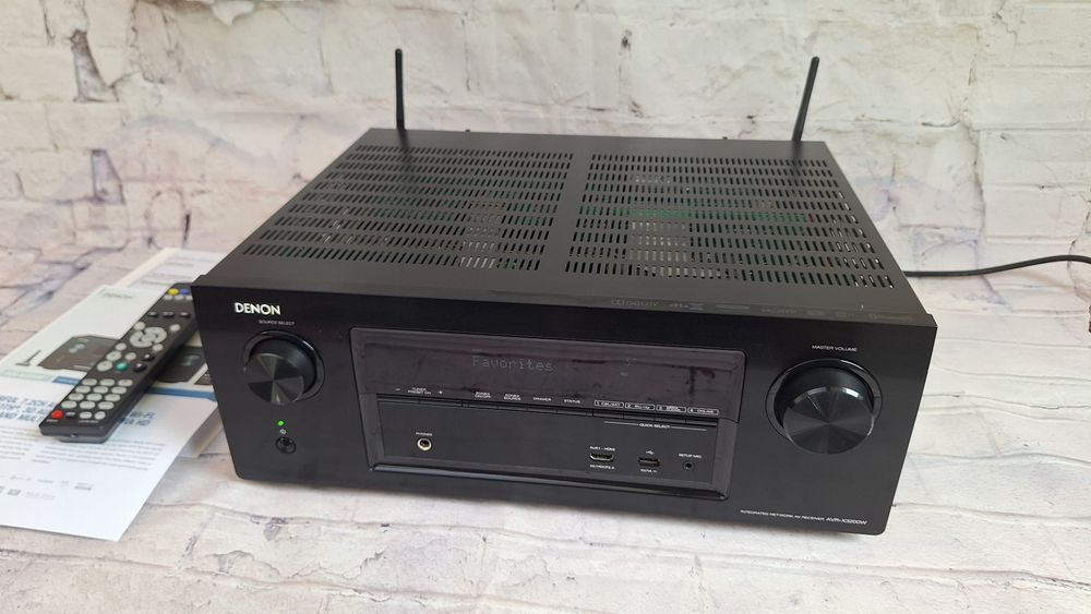 7.2 Denon AVR-3200 Wifi BT spotify net radio 4k ARC